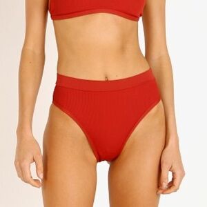 L*Space French Bikini Bottom Redwood